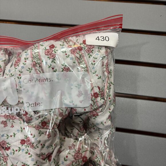 Hill House Home Louisa Nap Dress Womens Small White Floral Smocked Puff Sleeve - Picture 10 of 10